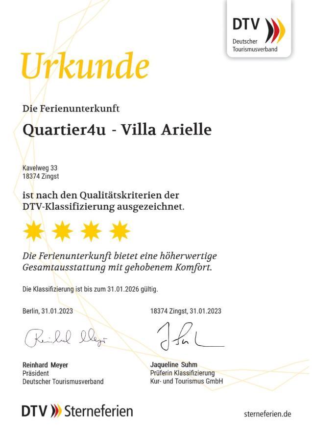 Quartier4U - 4 Sterne - Inklusive Eigene Bikebox Mit Strom - Waeschepaket - Power Wlan - Parkplatz # Bestpreisgarantie # 青斯特 外观 照片